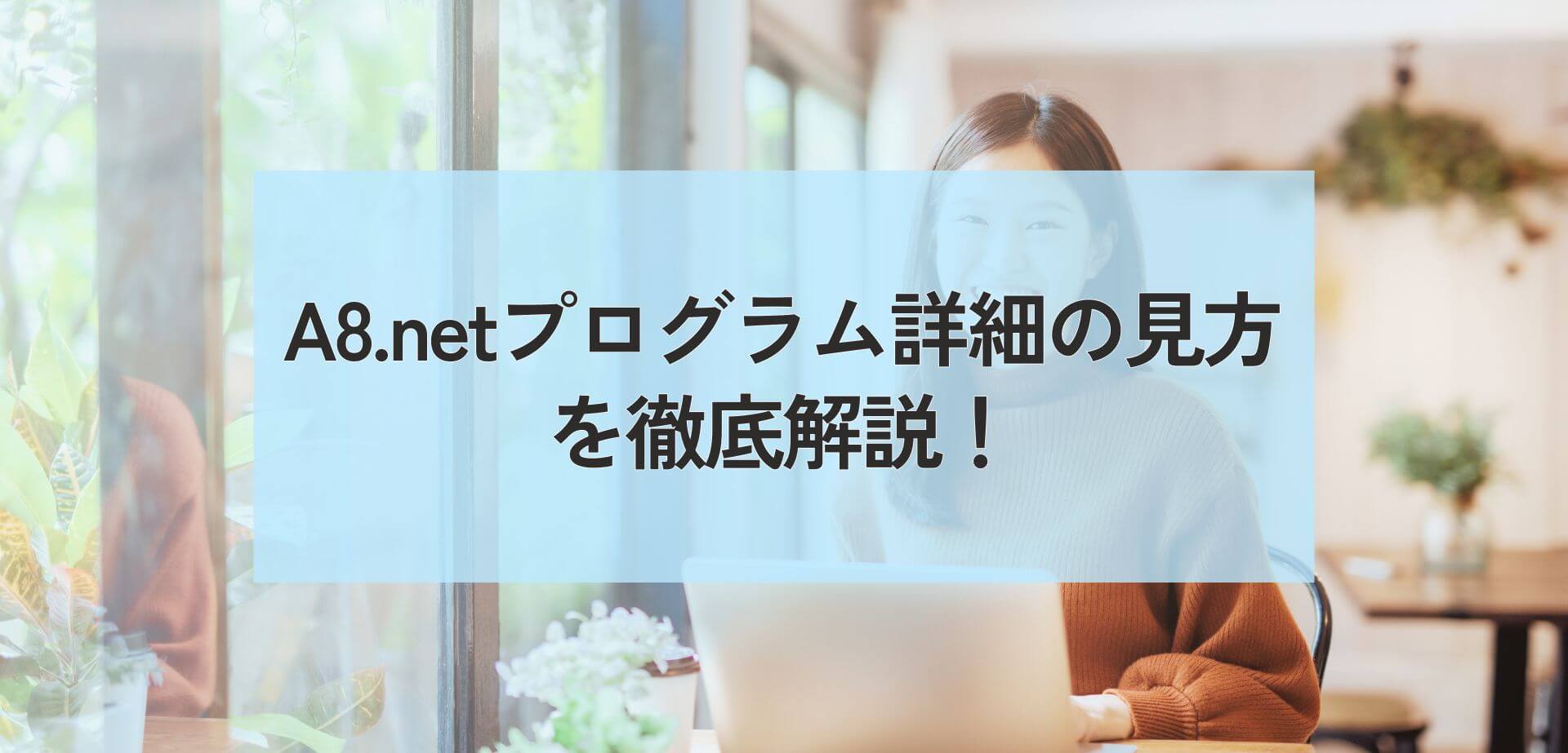 A8ネット プログラム詳細の見方