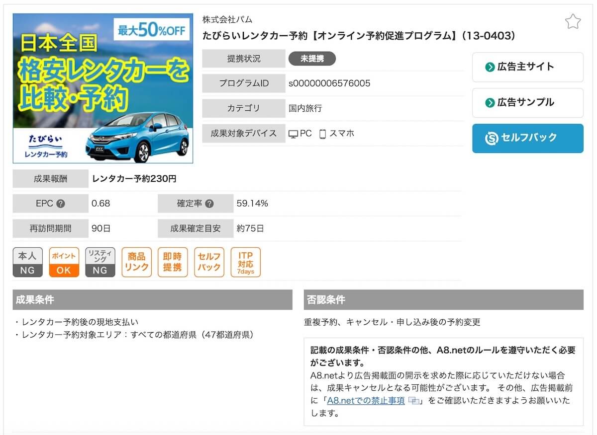 A8のプログラム詳細